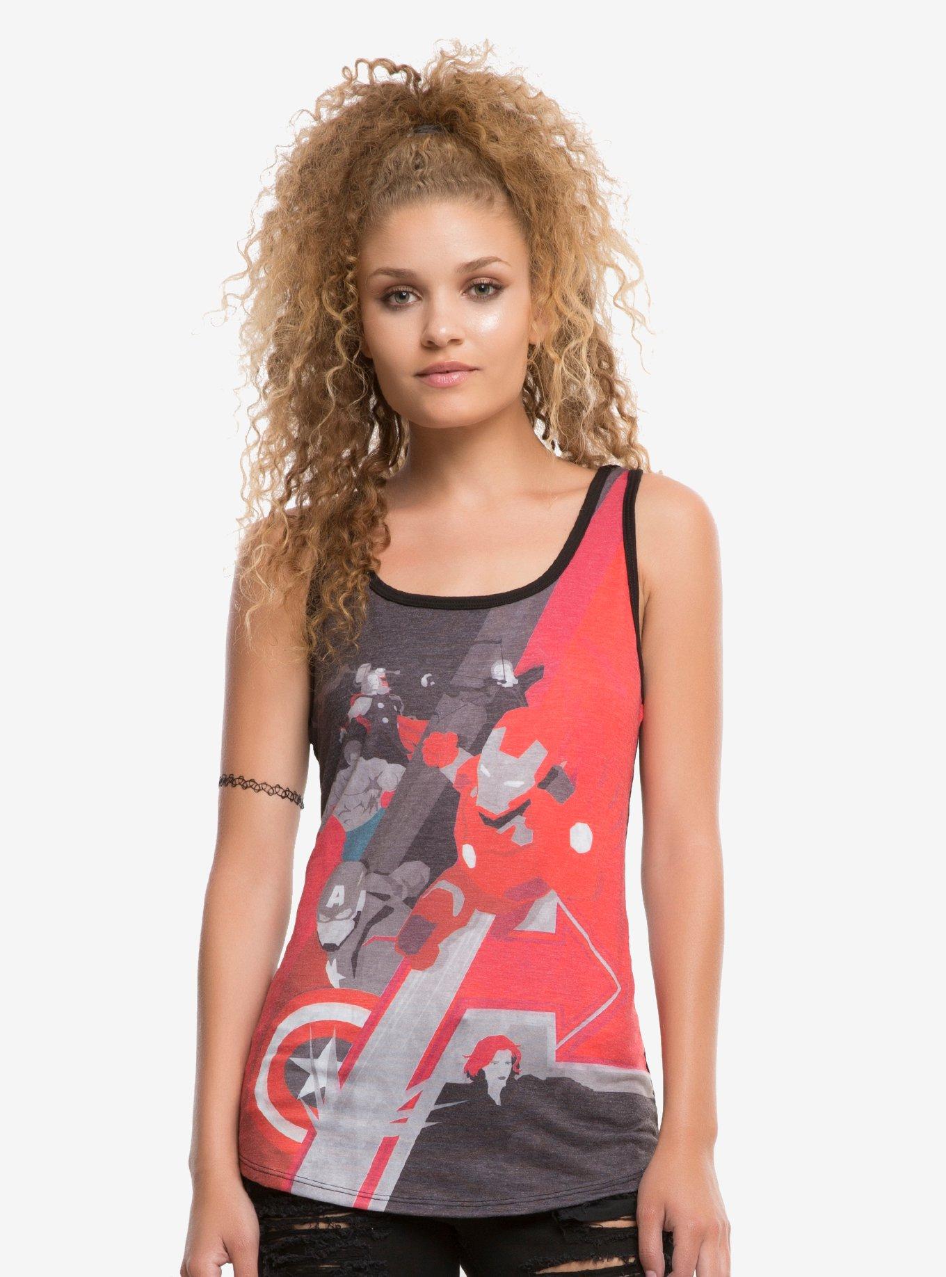Marvel Avengers Assemble Sublimation Tank Top, , alternate