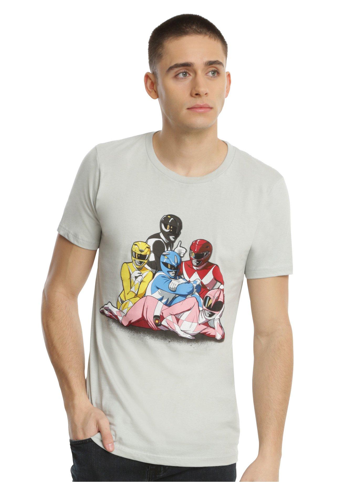 Mighty Morphin Power Rangers Retro Club T-Shirt, , alternate