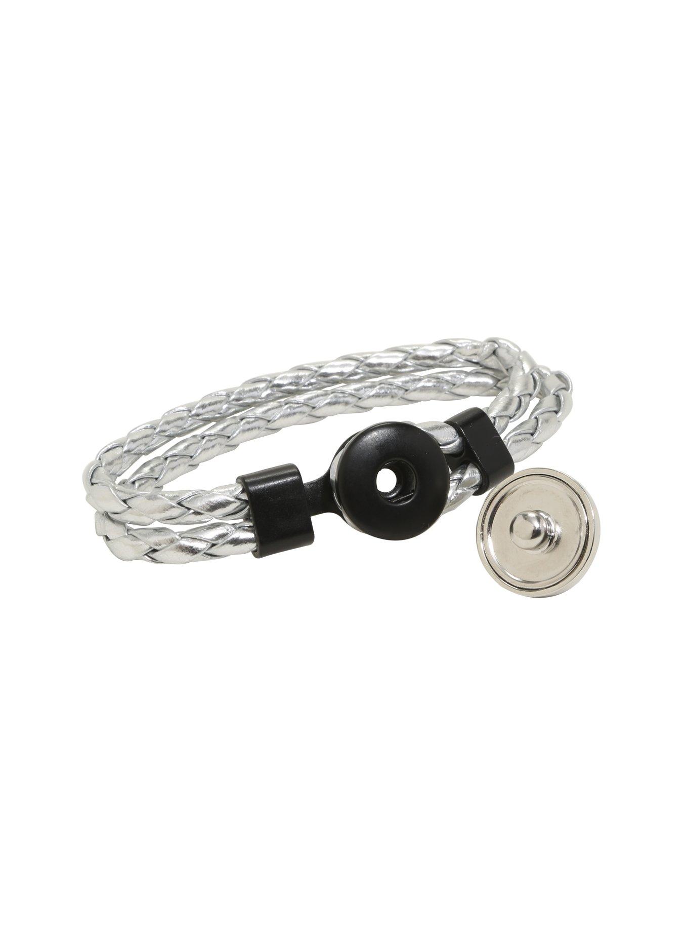 Supernatural Interchanging Charm Braided Bracelet, , alternate