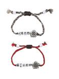 Supernatural Jerk & Bitch Charm Bracelets, , alternate