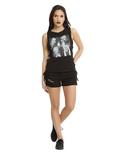 In This Moment Maria Boxes Side Tie Girls Tank Top, , alternate