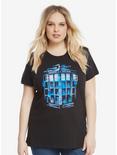 Doctor Who Geometric TARDIS T-Shirt Extended Size, , alternate