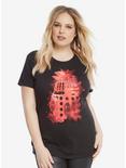 Doctor Who Dalek Ink Splatter T-Shirt Extended Size, , alternate