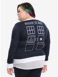 Doctor Who TARDIS Cardigan Extended Size, , alternate
