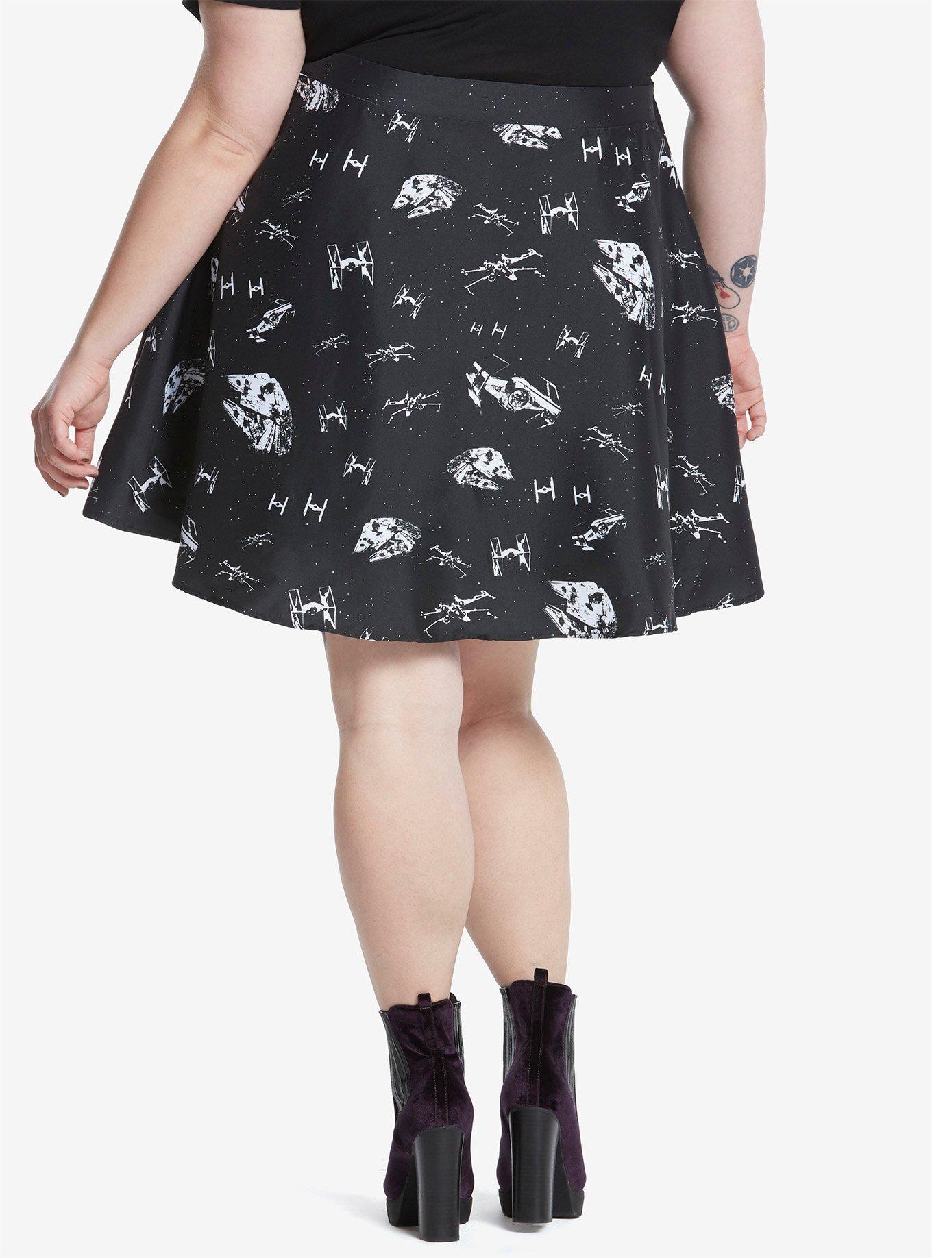 Star Wars Ships Circle Skirt Extended Size, , alternate - view 3