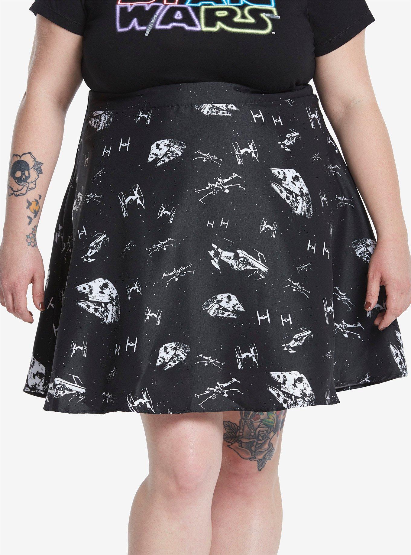 Star Wars Ships Circle Skirt Extended Size, , alternate - view 4