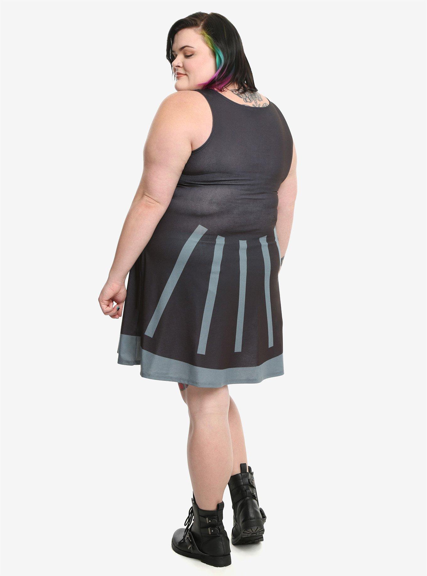 Star Wars Darth Vader A-Line Dress Extended Size, , alternate
