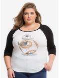 Star Wars: The Force Awakens BB-8 Thumbs Up Raglan Extended Size, , alternate