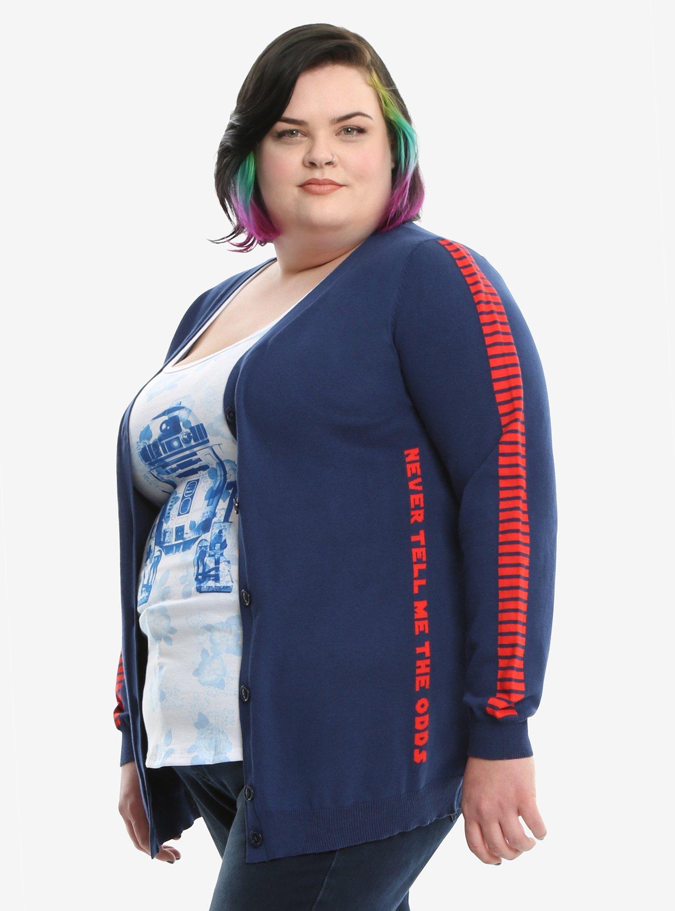 Star Wars Han Solo Blood Stripe Cardigan Extended Size, , alternate