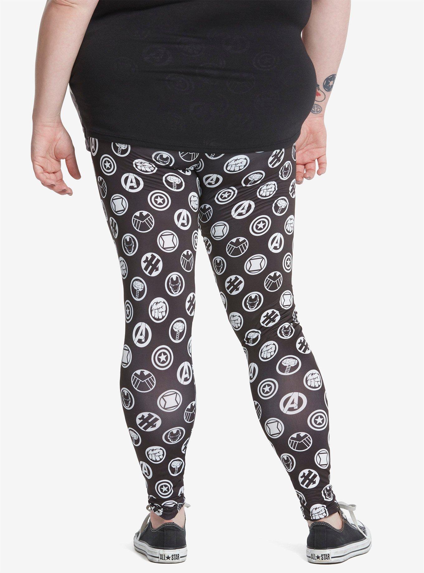 Marvel Avengers Icon Leggings Extended Size, , alternate