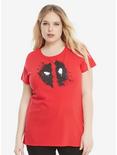 Marvel Deadpool Grunge T-Shirt Extended Size, , alternate