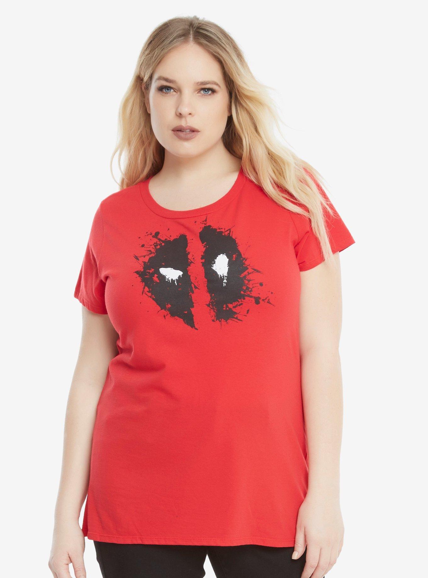 Marvel Deadpool Grunge T-Shirt Extended Size, , alternate