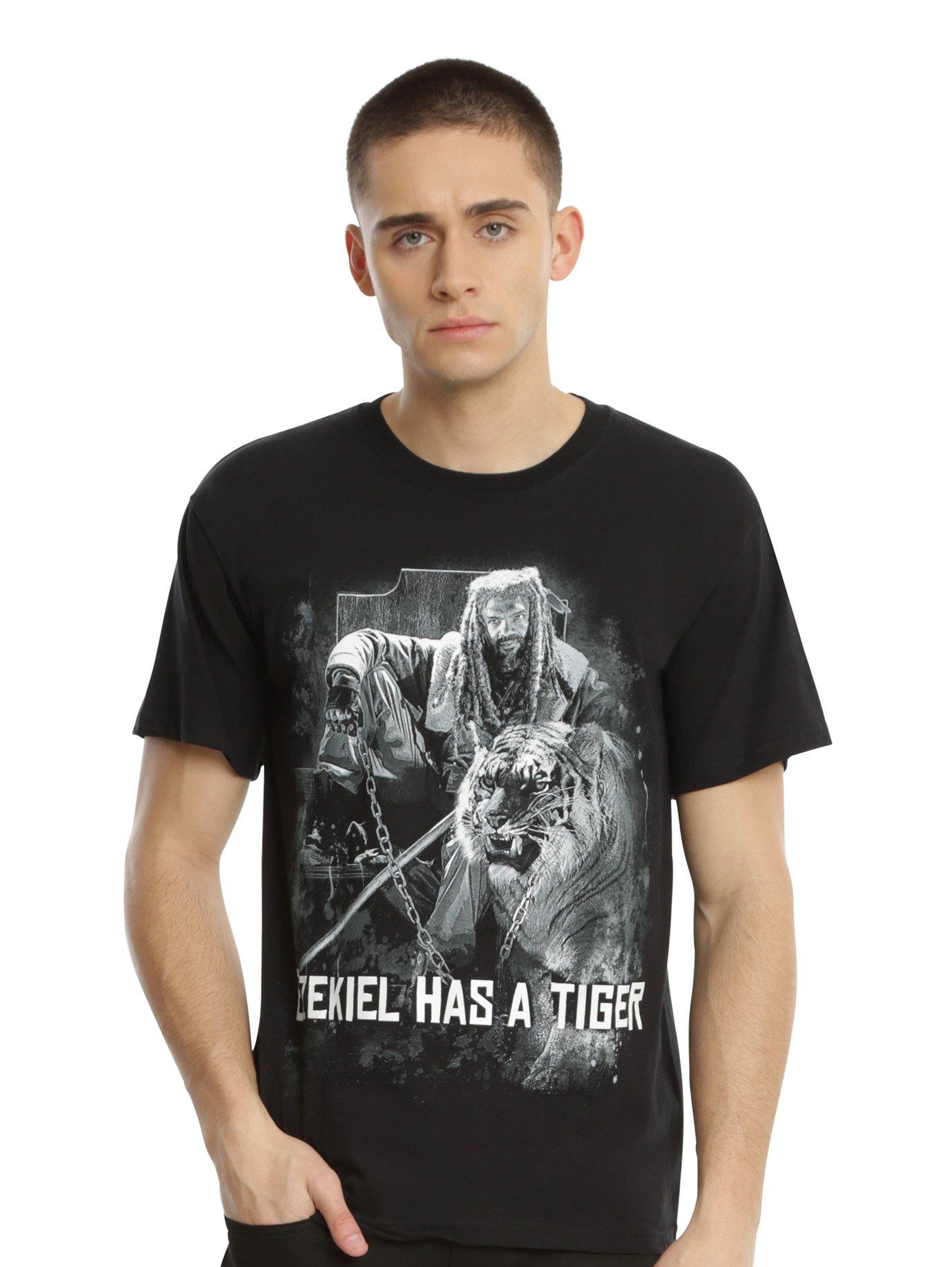 The Walking Dead Ezekiel Tiger T-Shirt, , alternate