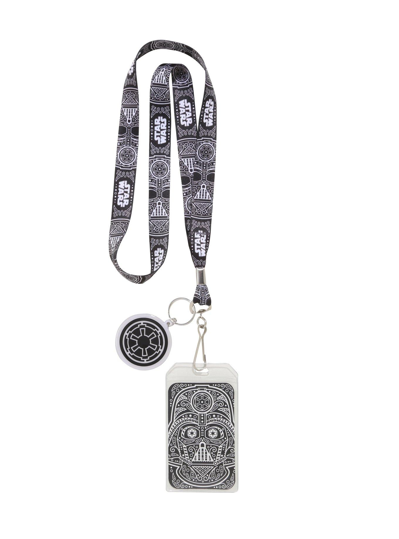 Star Wars Darth Vader Sugar Skull Lanyard, , alternate