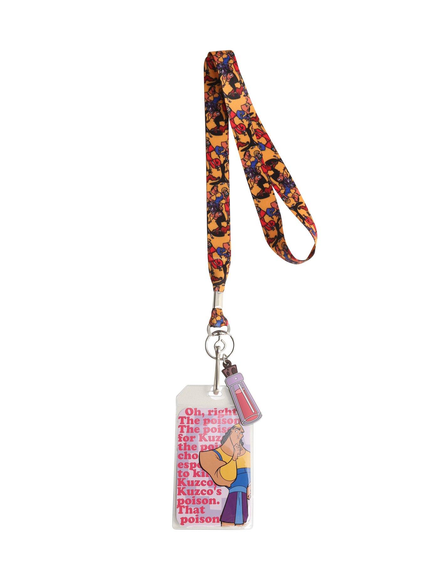 Loungefly Disney Emperor's New Groove Kuzko Poison Kronk Lanyard, , alternate