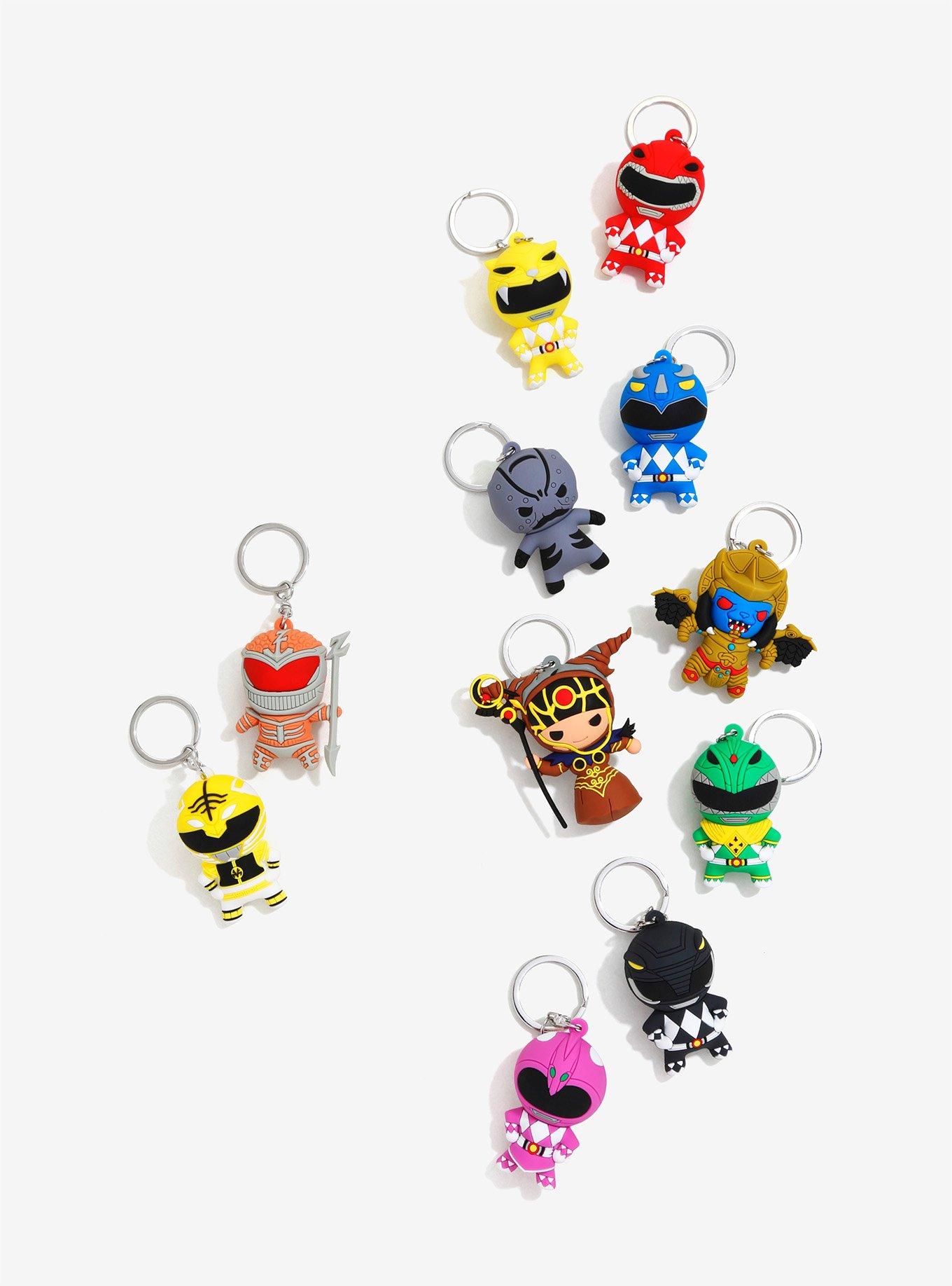 Mighty Morphin Power Rangers Figural Key Chain Blind Bag, , alternate