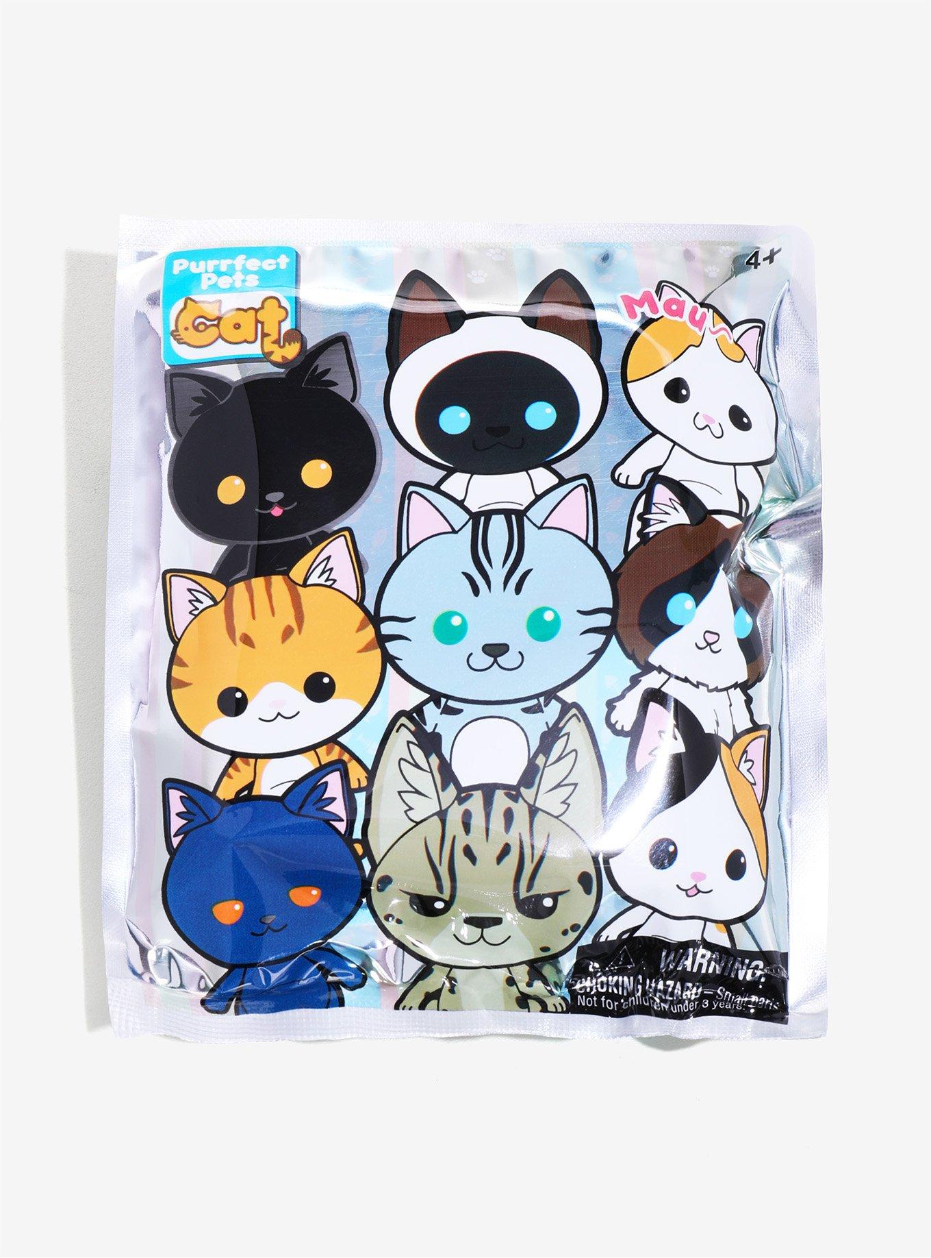 Purrfect Pets Cat Blind Bag Figural Key Chain, , alternate