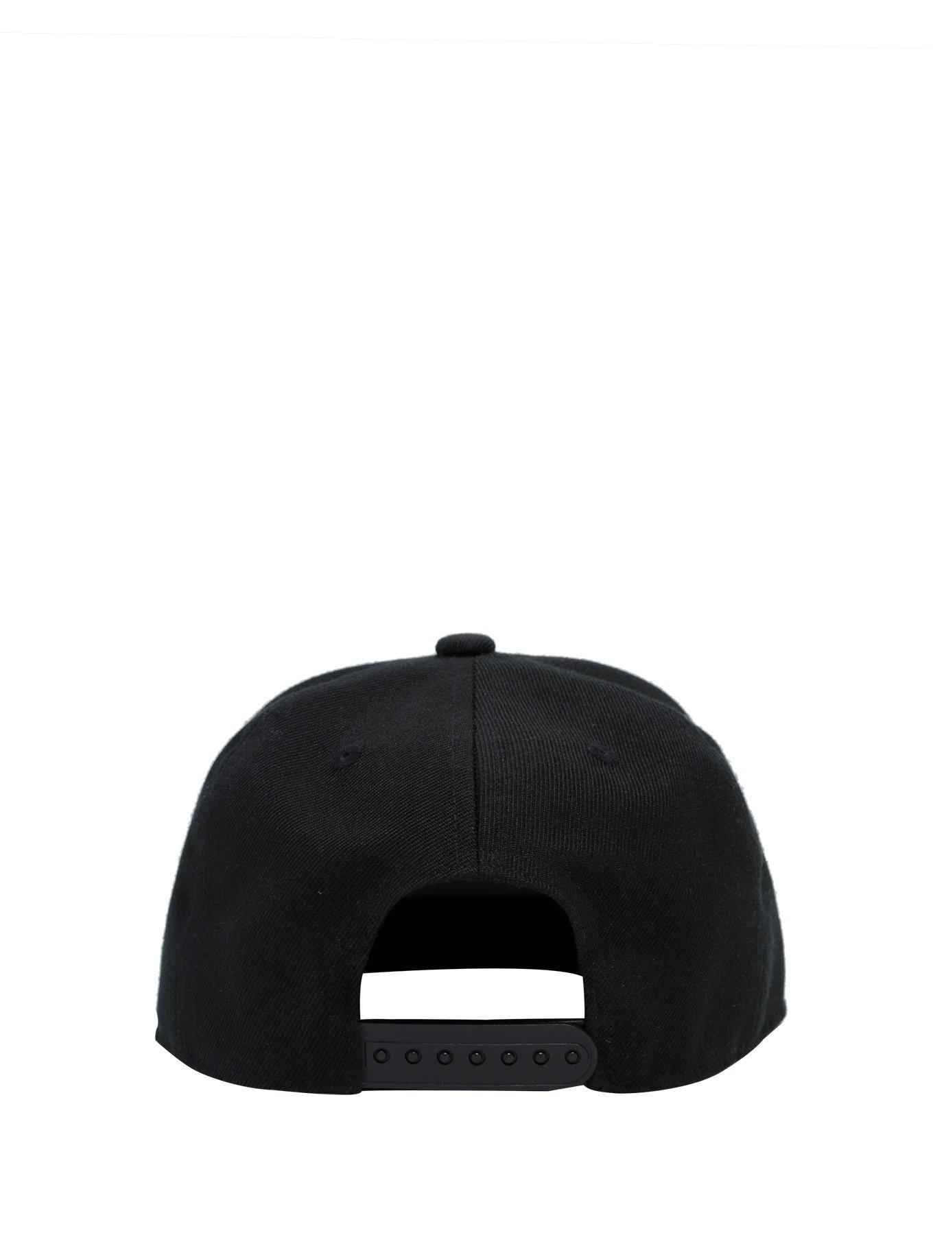 Pierce The Veil Skeleton Hand Snapback Hat, , alternate
