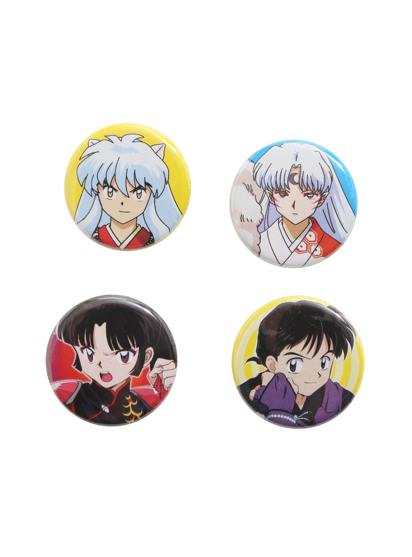 InuYasha Characters Pin Set, , alternate