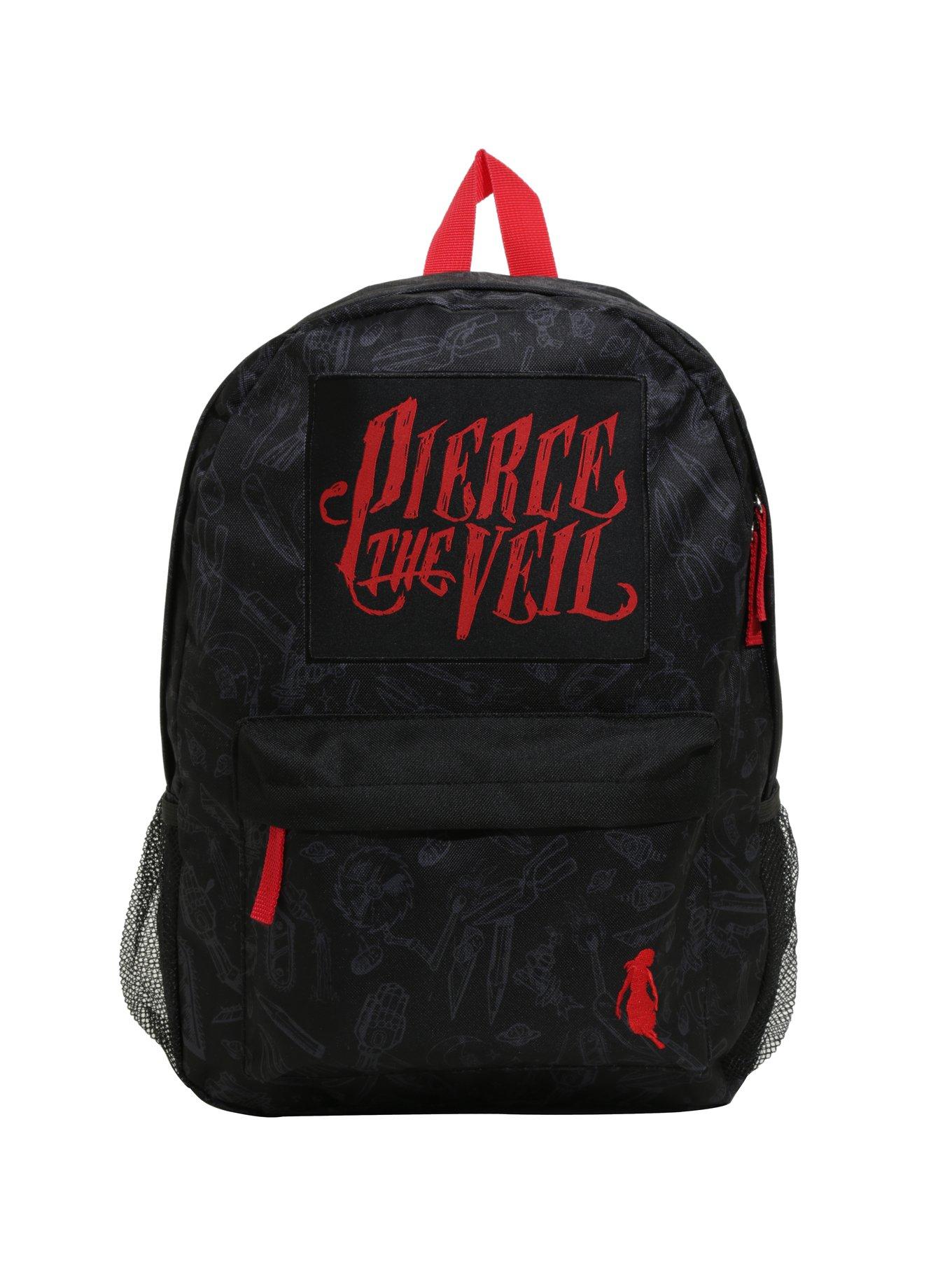 Pierce The Veil Embroidered Backpack, , alternate