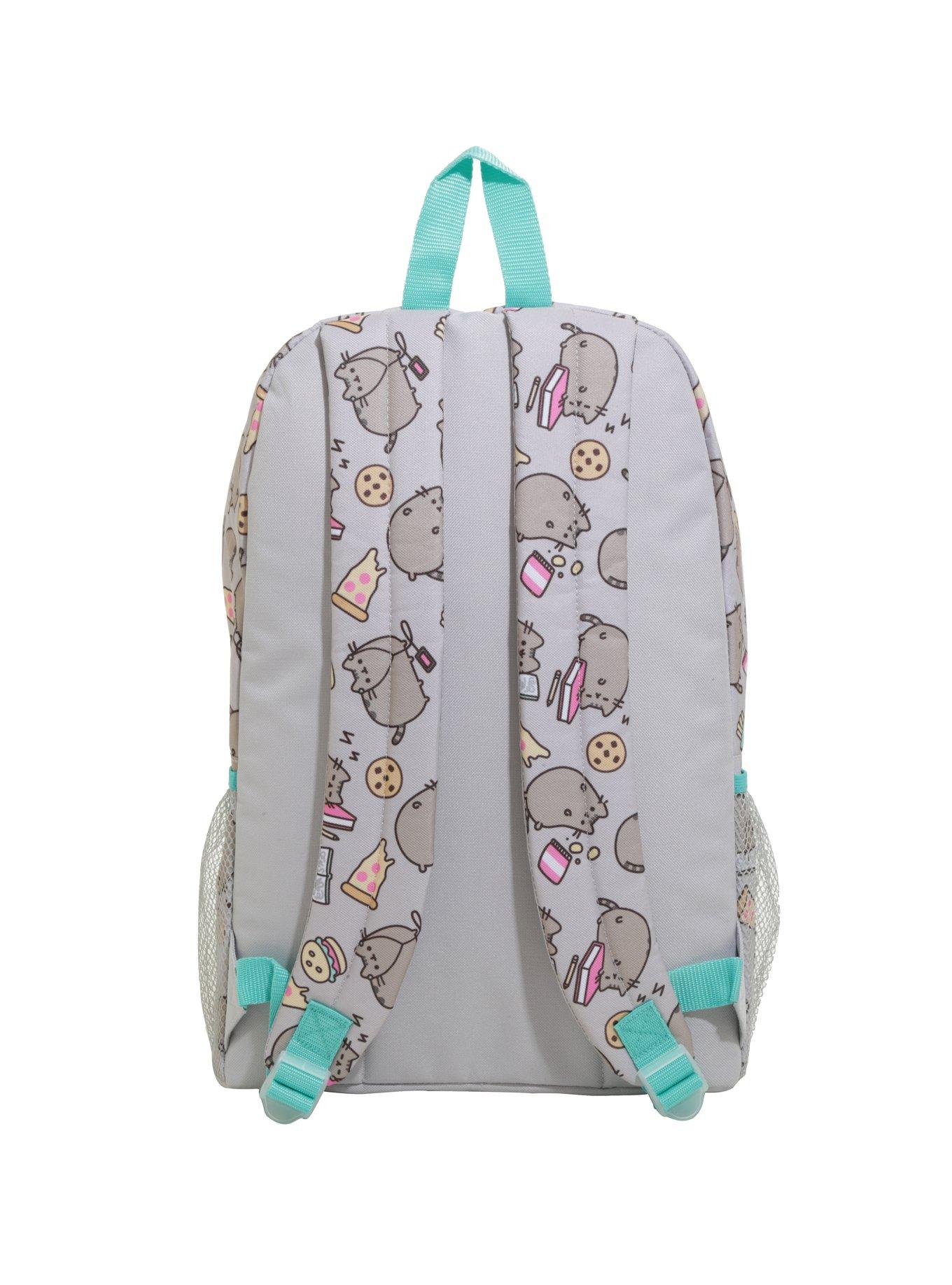 Pusheen Chillin & Snackin Print Backpack, , alternate