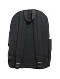 Dickies Black Faux Leather Bottom Backpack, , alternate