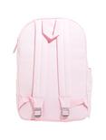 Dickies Pink Faux Leather Bottom Backpack, , alternate