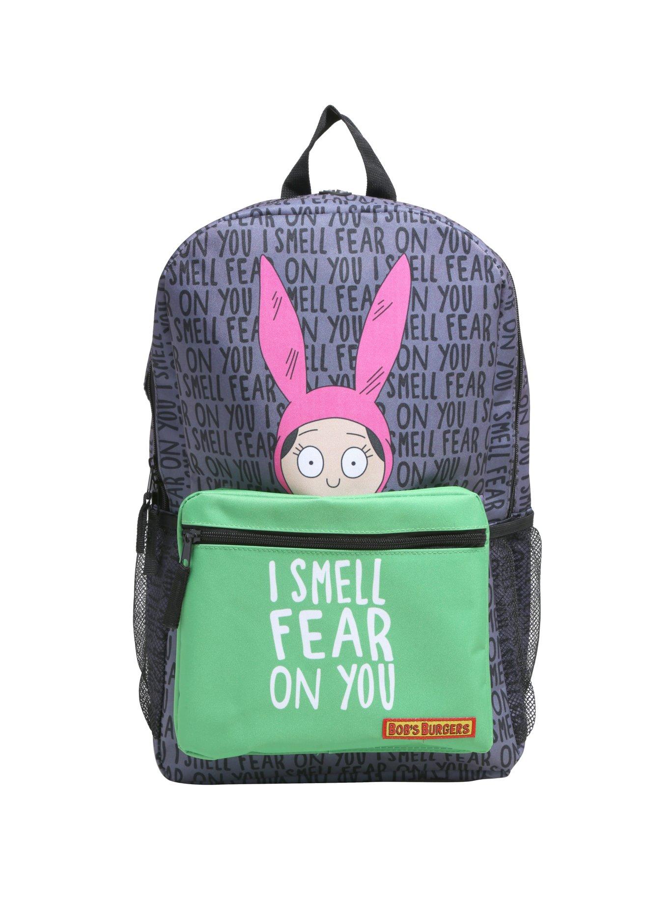 Bob's Burgers Louise Belcher I Smell Fear On You Backpack