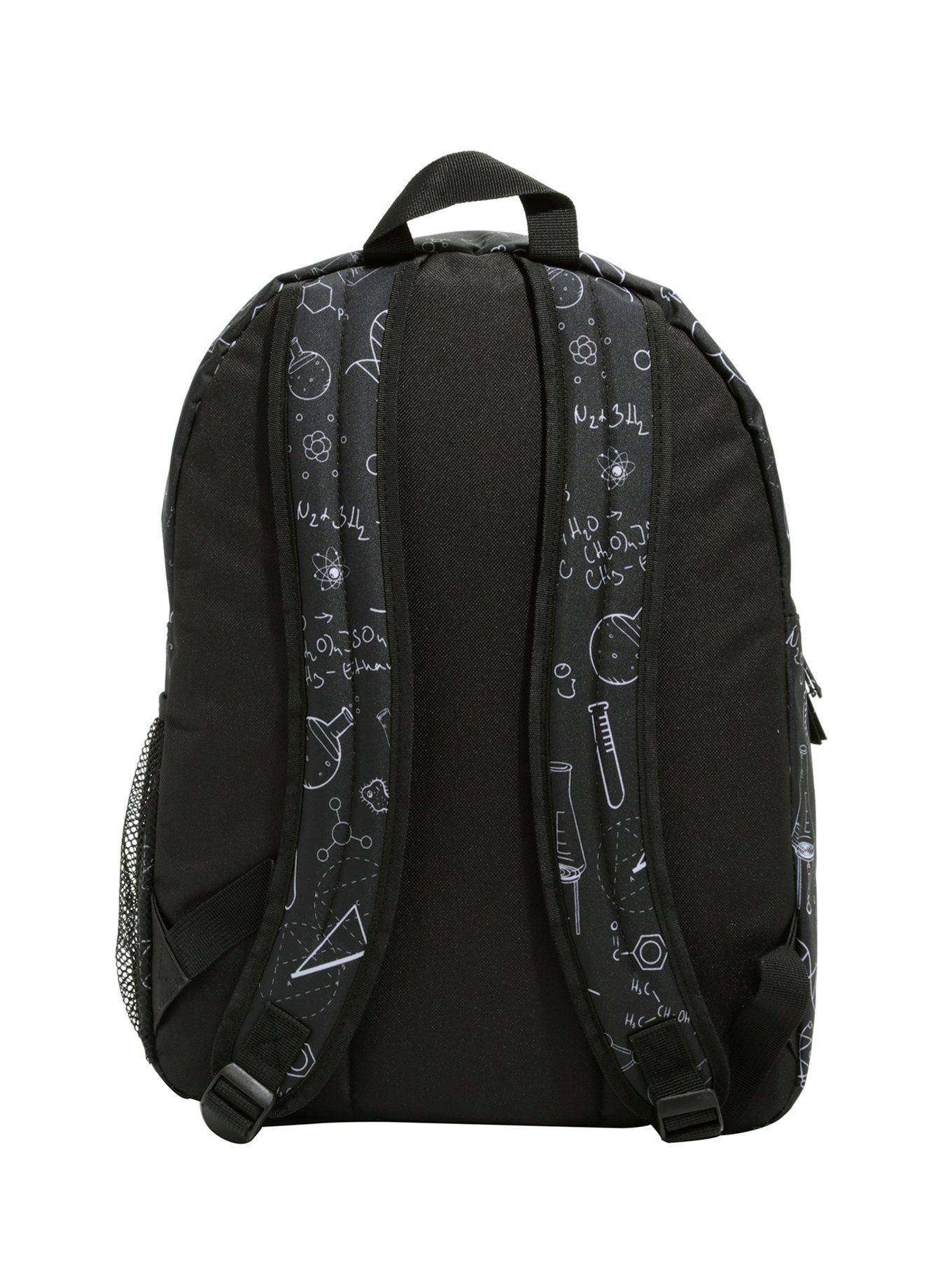 Chemistry Print Backpack, , alternate
