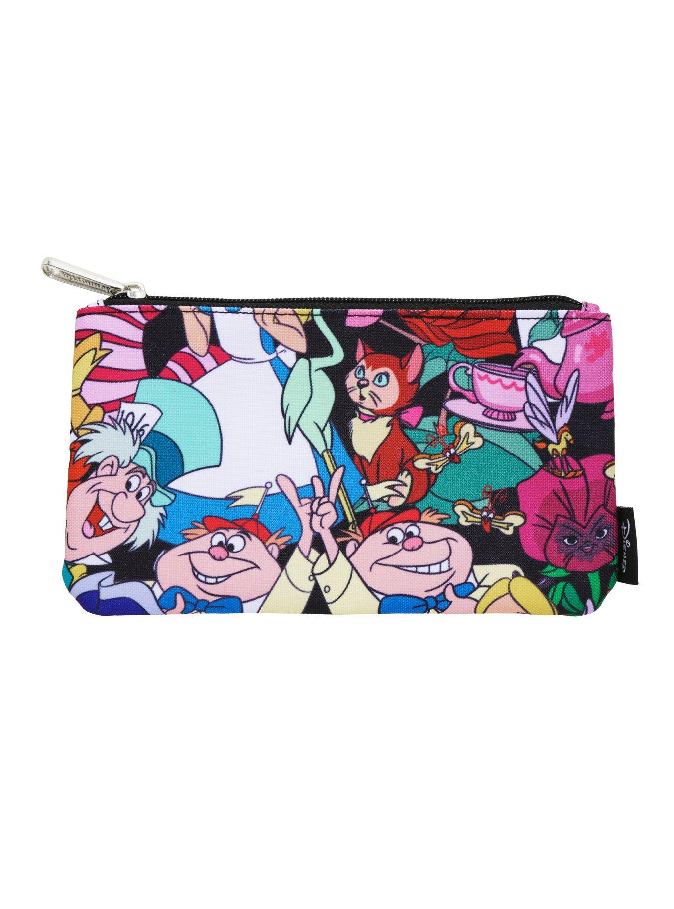 Loungefly Disney Alice In Wonderland Print Pencil Case, , alternate