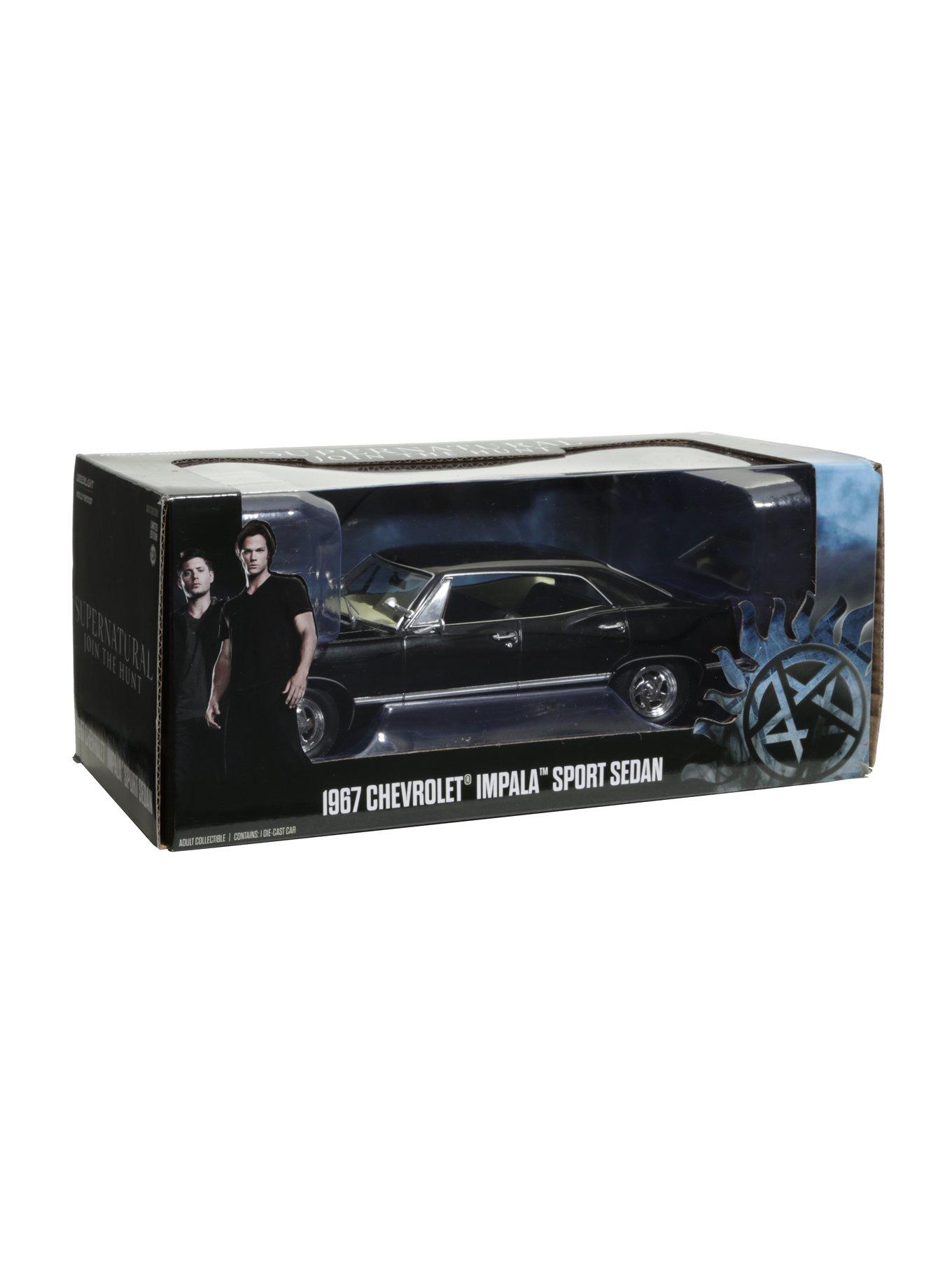 Greenlight Supernatural 1967 Chevrolet Impala Sport Sedan 1:24 Scale Collectible, , alternate