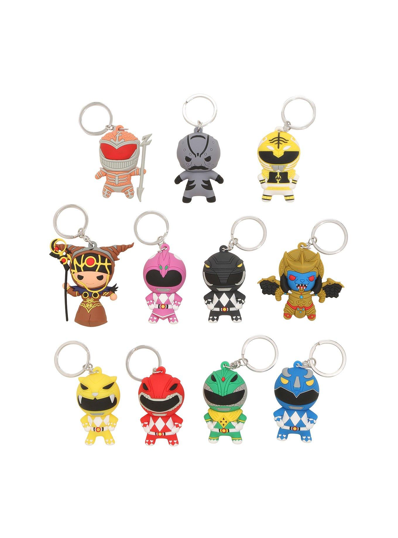 Mighty Morphin Power Rangers Figural Key Chain Blind Bag, , alternate