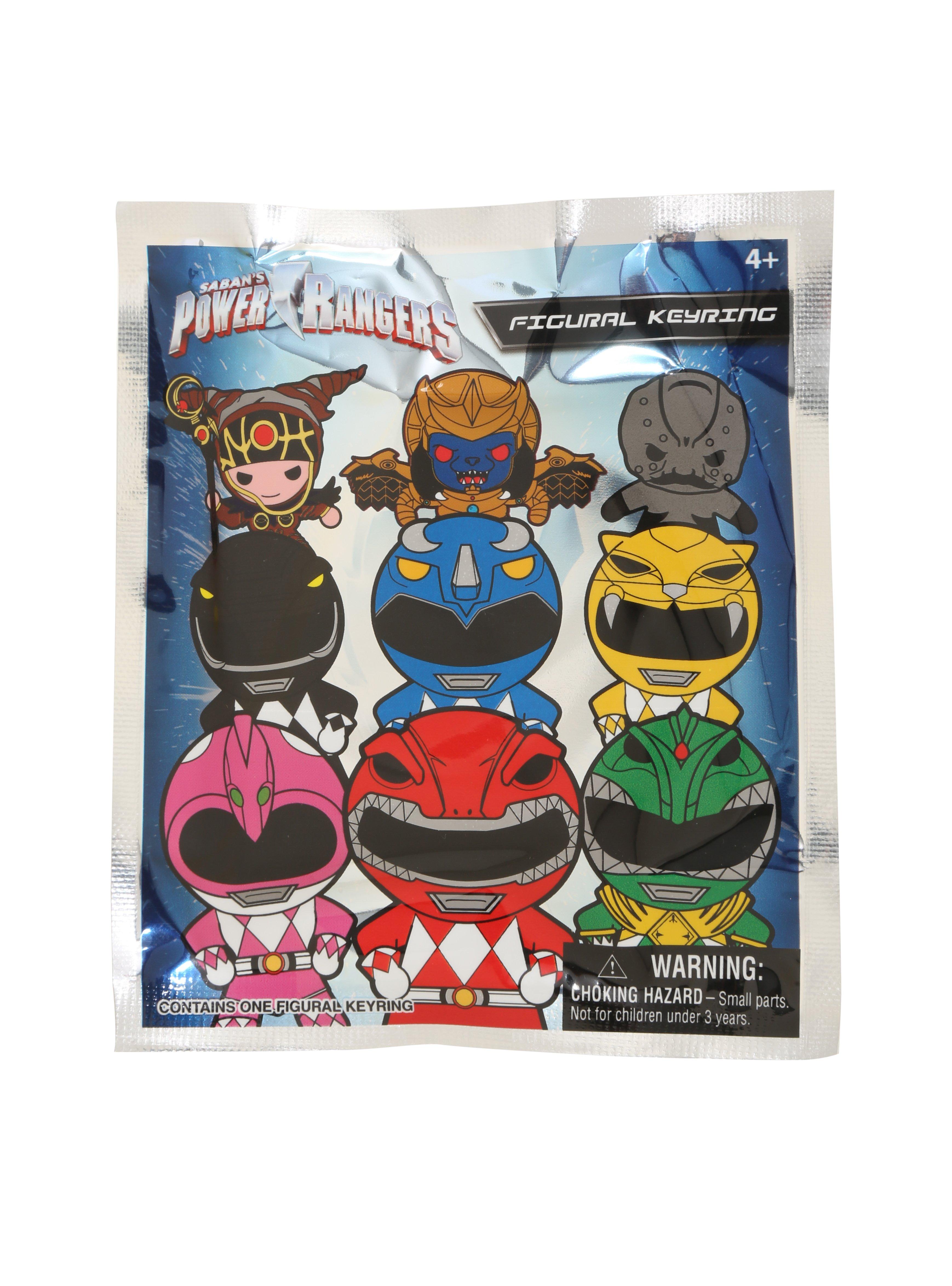 Mighty Morphin Power Rangers Figural Key Chain Blind Bag, , alternate