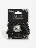 Disney Alice In Wonderland Black Wrap Watch, , alternate