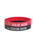Sailor Moon & Tuxedo Mask Rubber Bracelet Set, , alternate