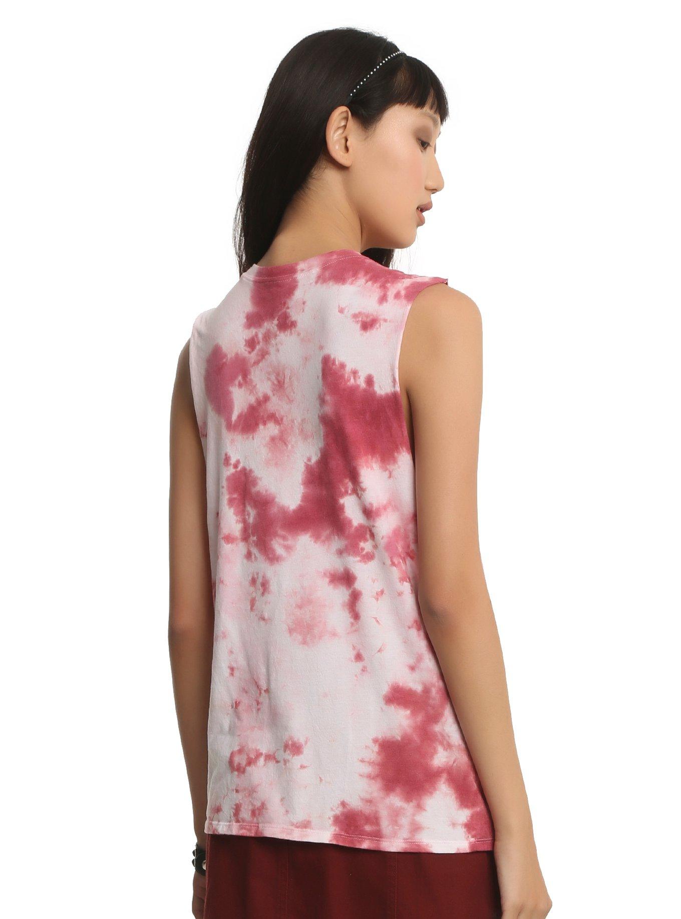 Disney Lilo & Stitch Badness Level Tie-Dye Girls Muscle Top, , alternate