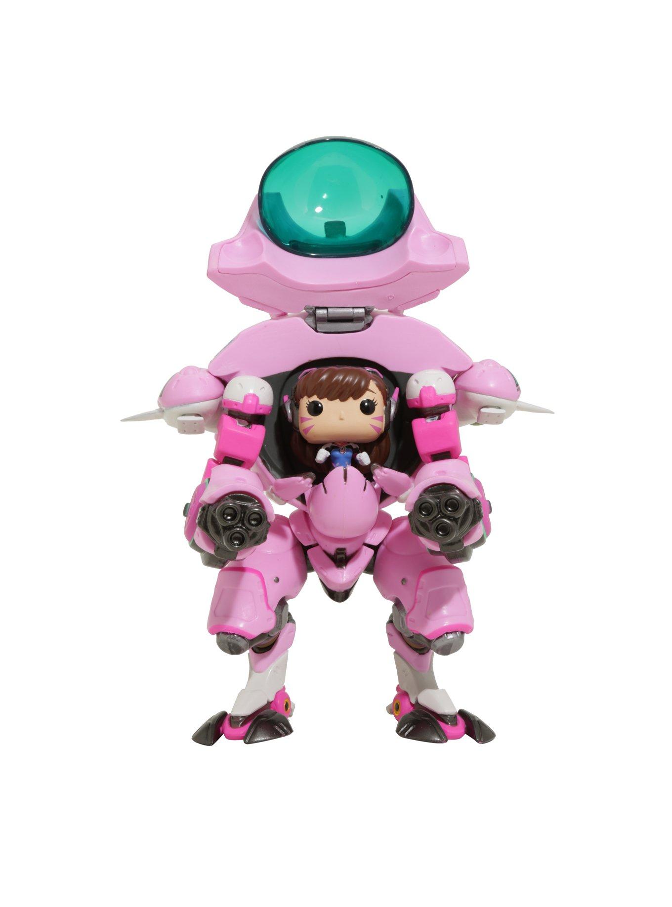 Funko Overwatch Pop! Games D.Va With Meka 6" Vinyl Figure, , alternate