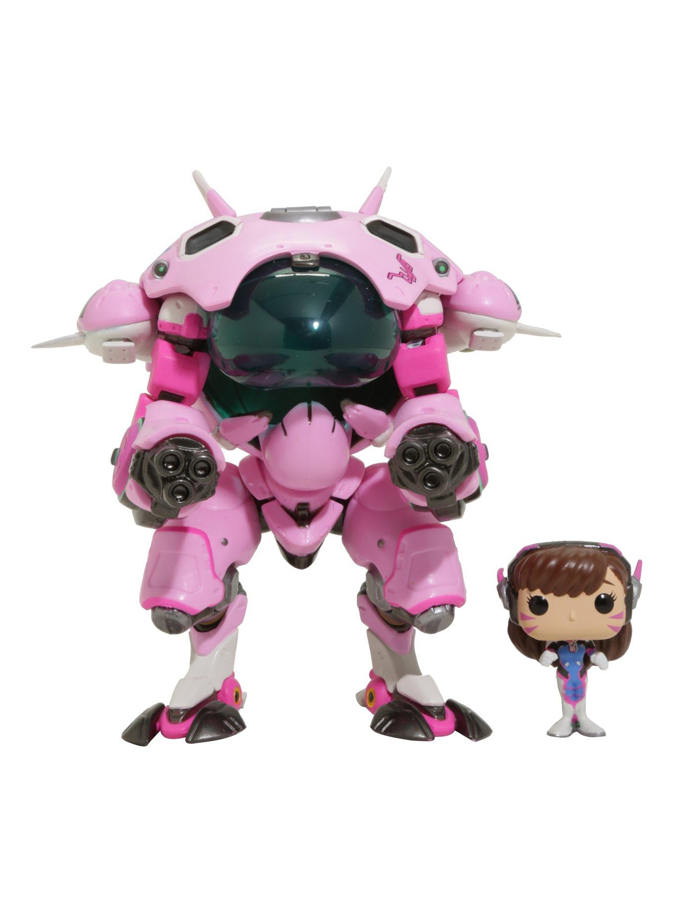 Funko Overwatch Pop! Games D.Va With Meka 6" Vinyl Figure, , alternate