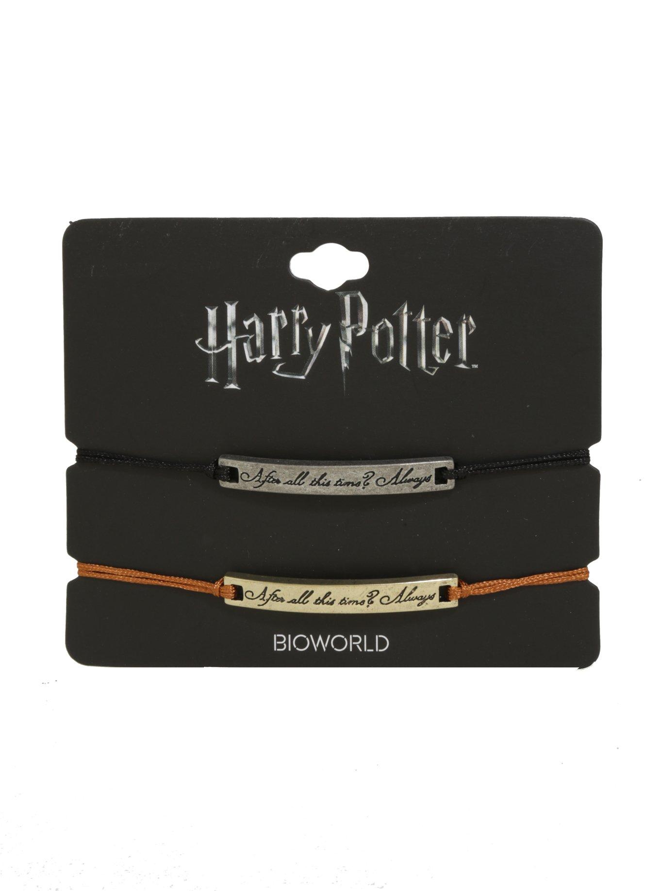 Harry Potter Always Best Friends Cord Bracelet Set, , alternate