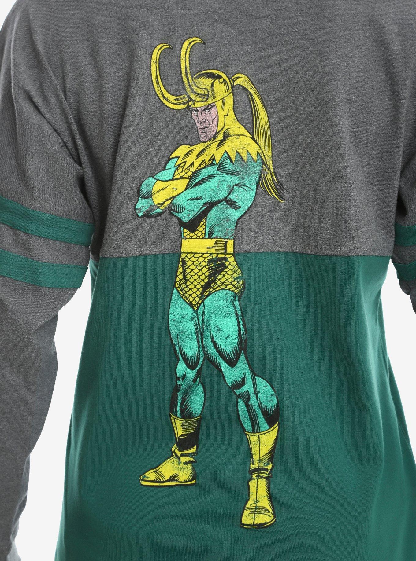 Marvel Loki Retro Jersey Hoodie, , alternate