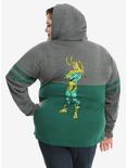 Marvel Loki Retro Jersey Hoodie Extended Size, , alternate
