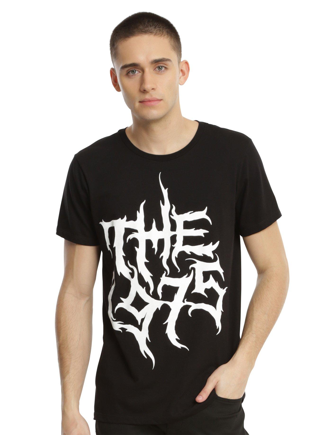 The 1975 Metal Logo T-Shirt, , alternate