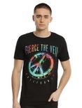 Pierce The Veil Tie Dye Peace T-Shirt, , alternate
