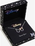Disney Mickey Mouse And Minnie Mouse Intertwined Two-Tone Necklace, , alternate