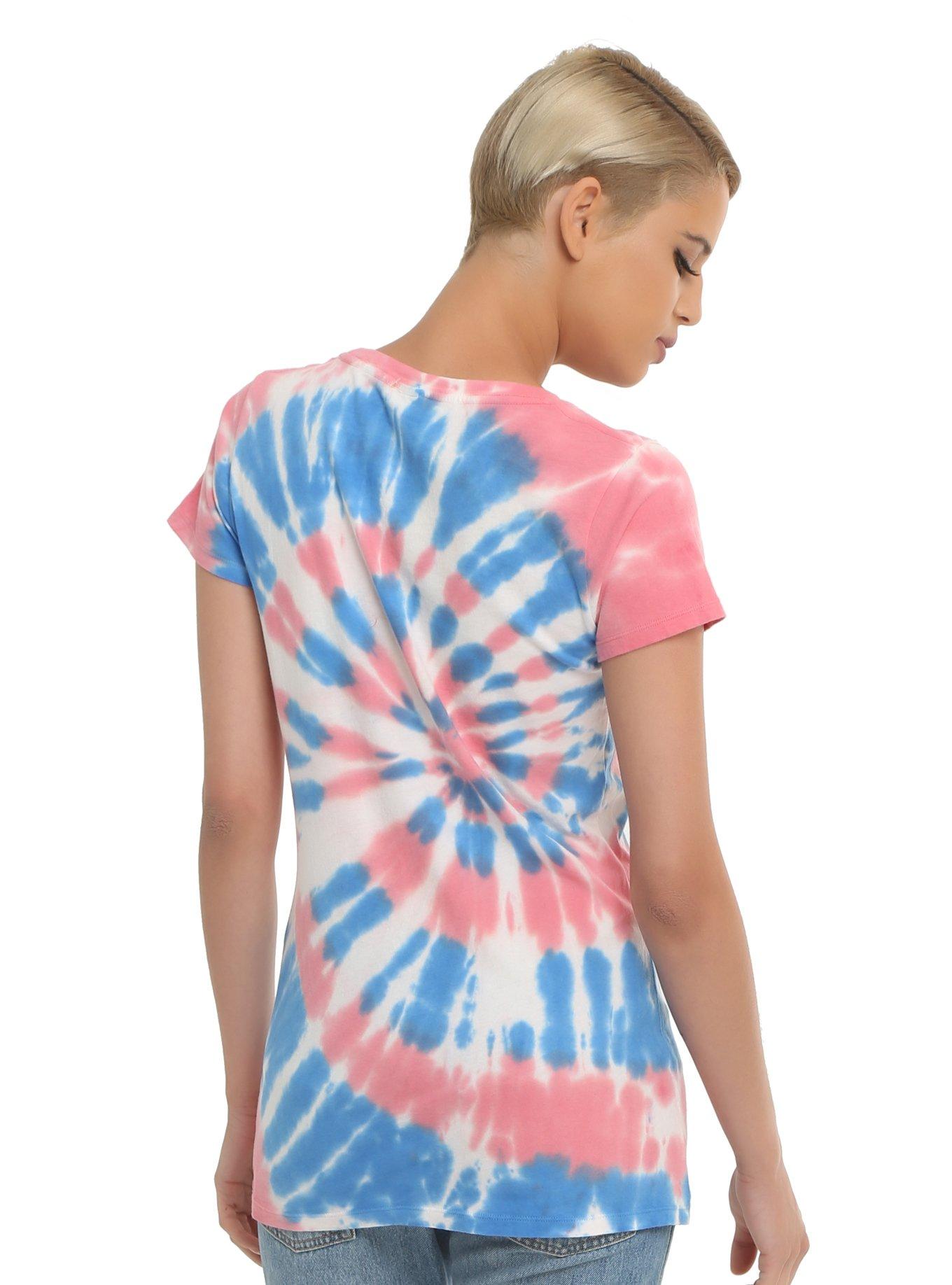 Marvel Captain America Tie Dye Girls T-Shirt, , alternate