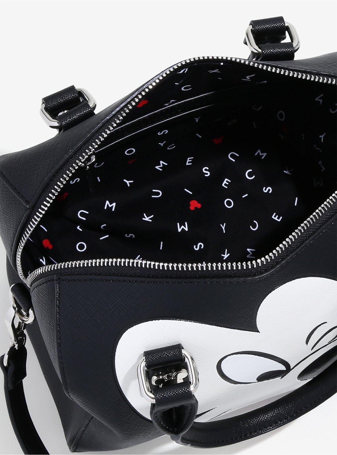 Loungefly Disney Mickey Mouse Debossed Barrel Bag - BoxLunch Exclusive, , alternate