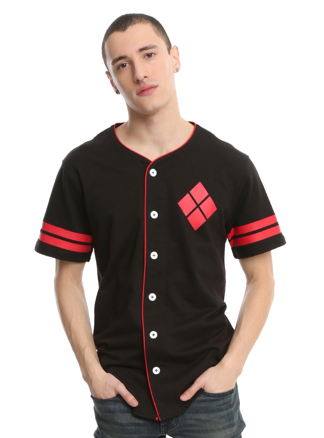 DC Comics Harley Quinn Baseball Jersey, , alternate