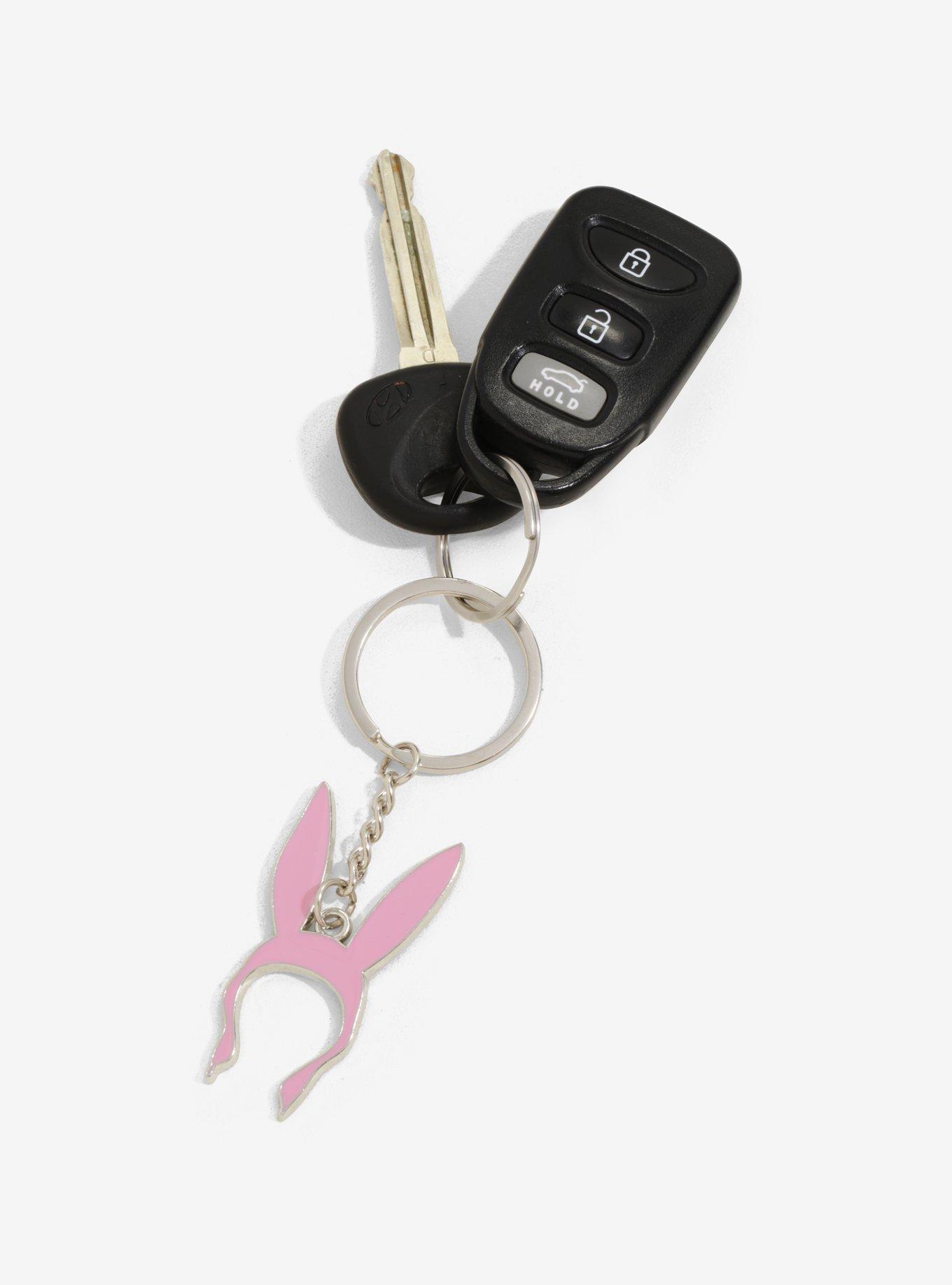 Bob's Burgers Louise Enamel Key Chain, , alternate