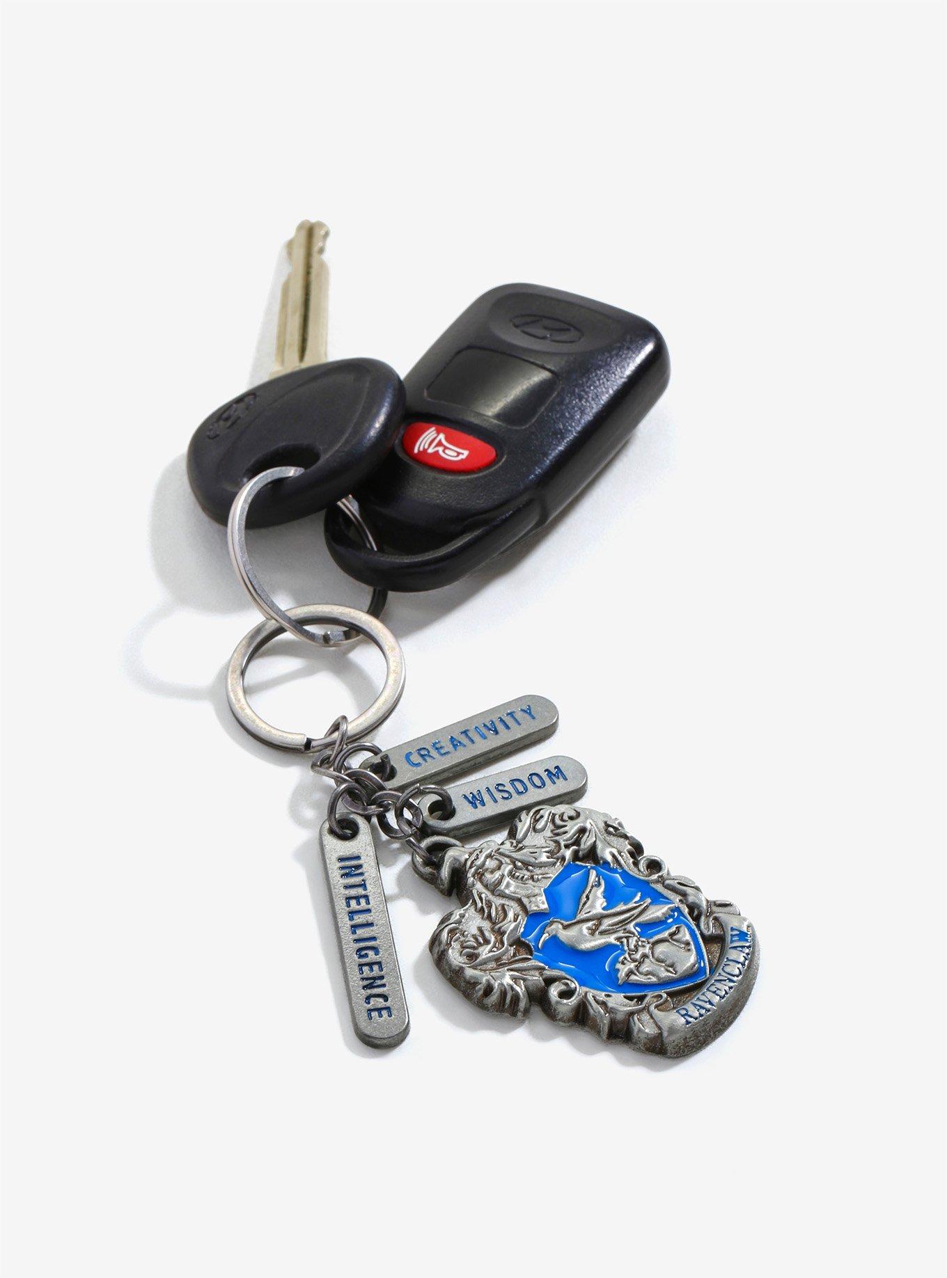 Harry Potter Ravenclaw Crest Charm Key Chain, , alternate