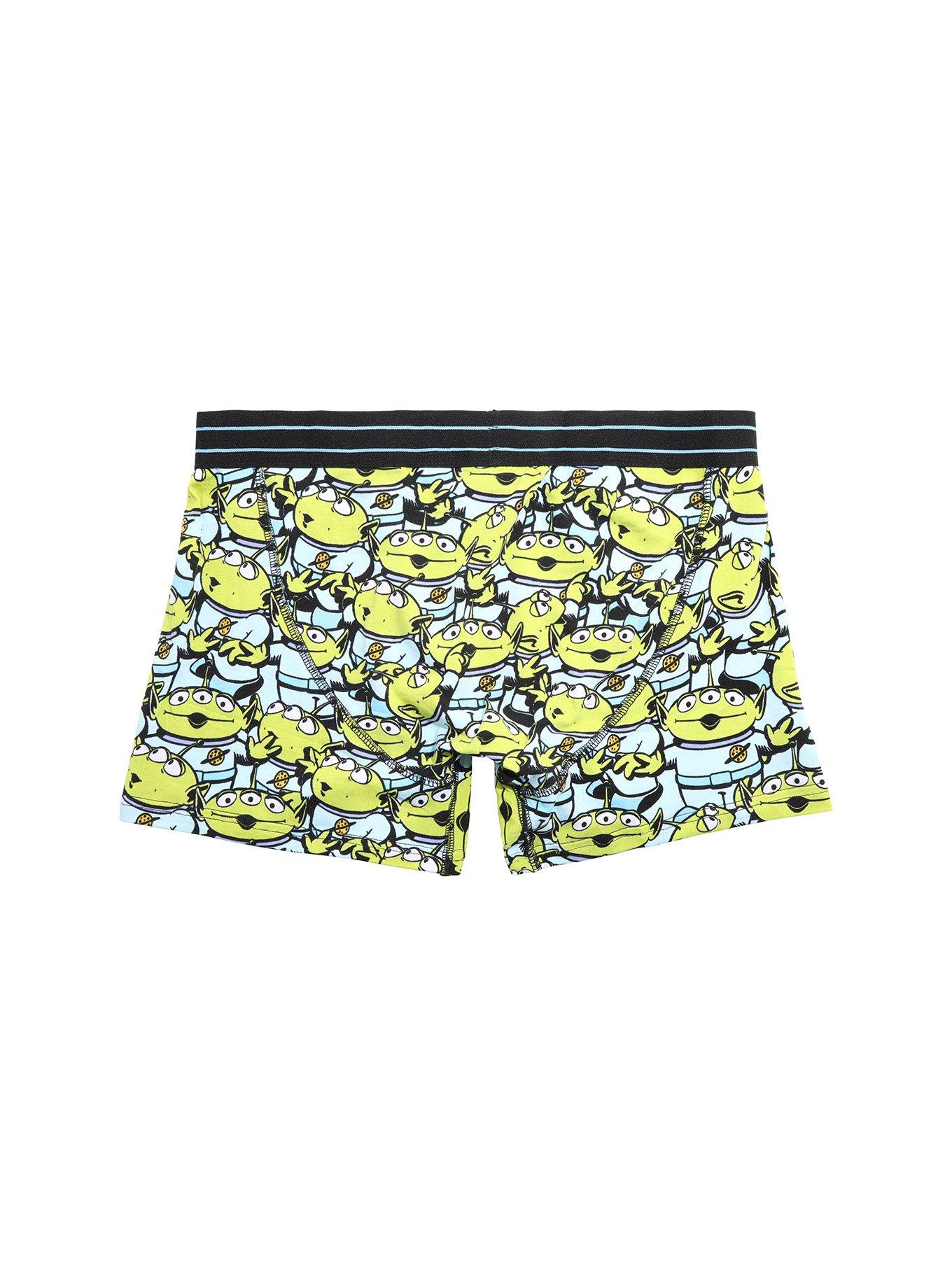 Disney Pixar Toy Story Aliens Print Boxer Briefs, , alternate